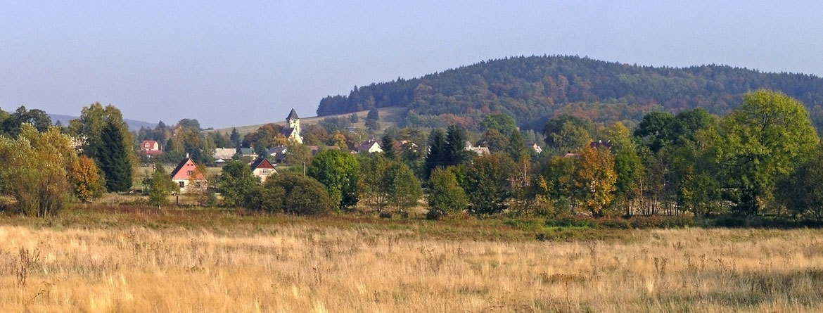 Pohled - ze západu